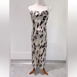 Express Satin midi dress